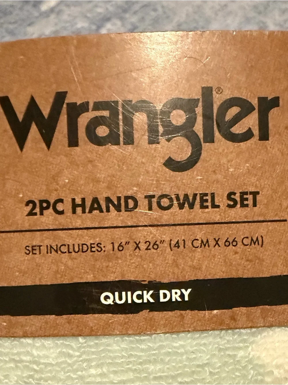 Wrangler Aztec 2-Pack Hand Towels